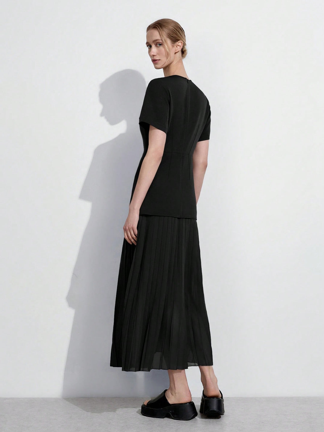 Rochie maxi SHEIN, negru