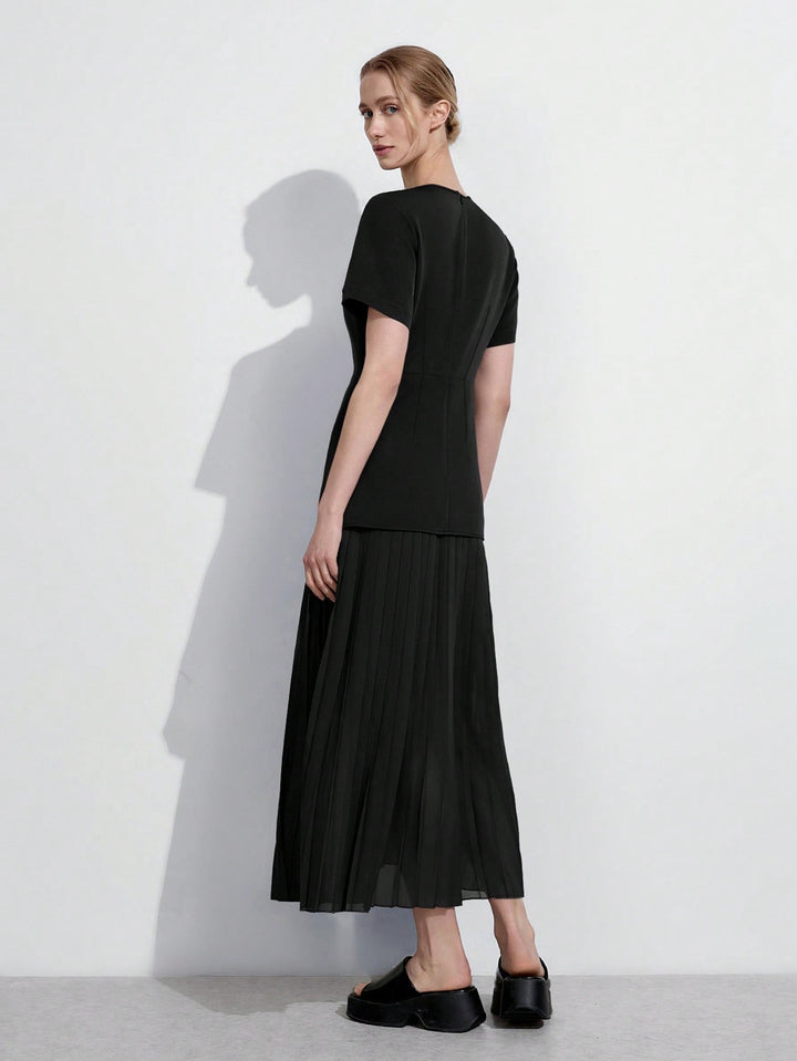 Rochie maxi SHEIN, negru