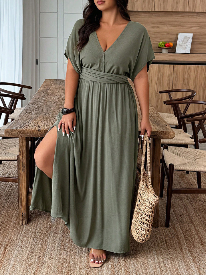 Rochie SHEIN, kaki