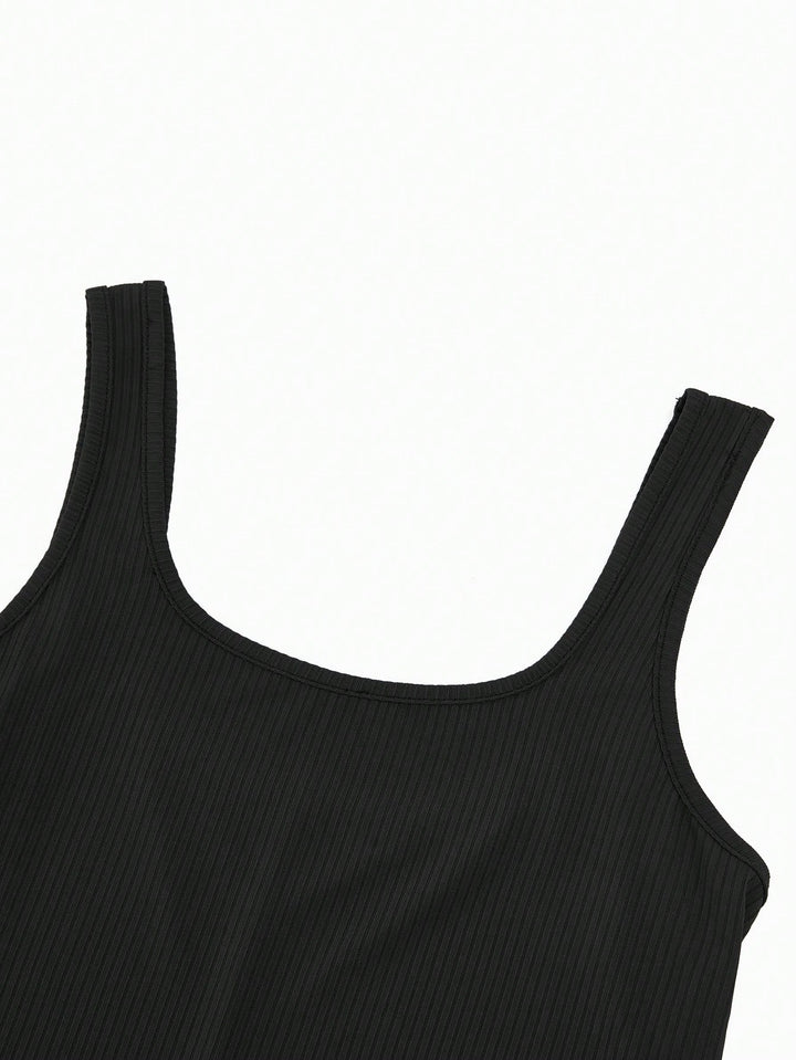 Set salopete SHEIN, negru