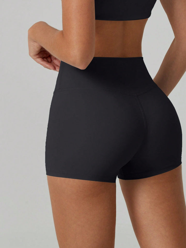 Pantaloni scurți SHEIN, negru