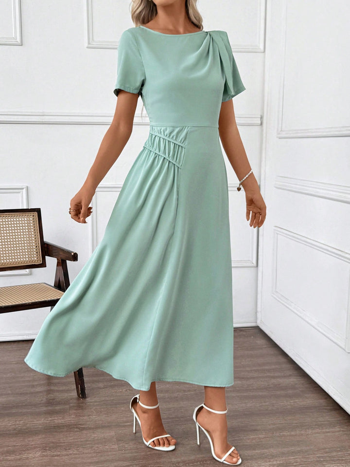 Rochie midi SHEIN, verde