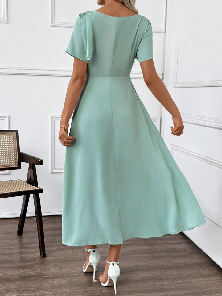 Rochie midi SHEIN, verde