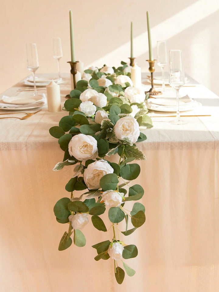 Floari artificiale SHEIN, mix culori
