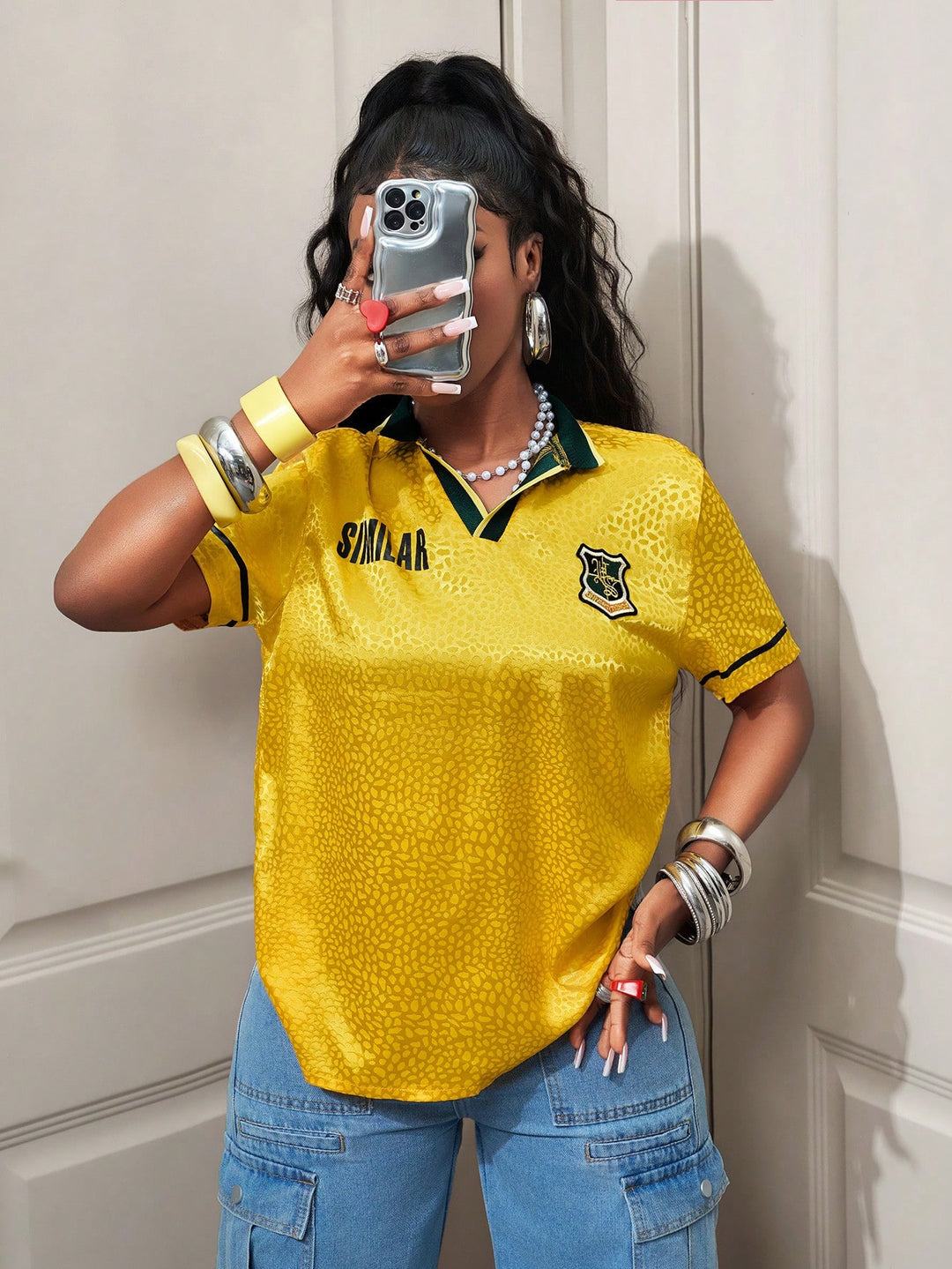Tricou SHEIN, galben