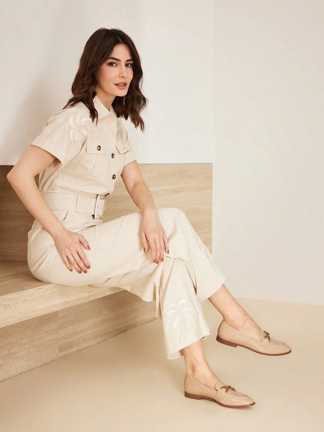 Pantofi SHEIN, bej