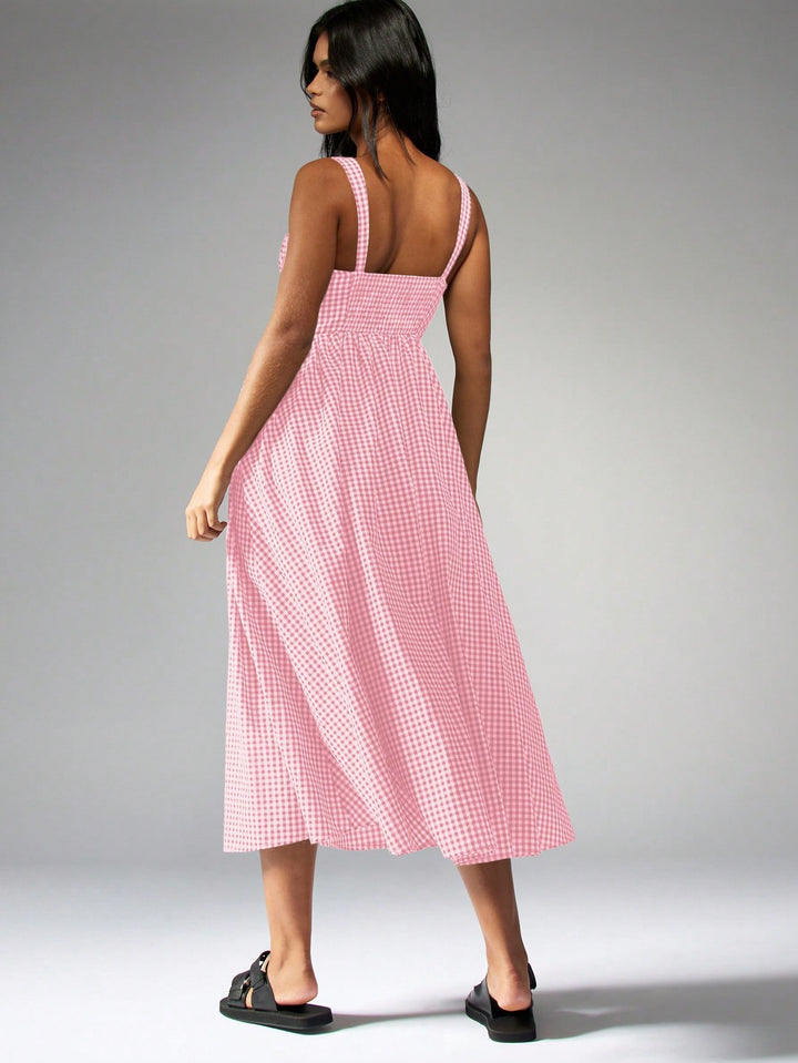 Rochie maxi SHEIN, roz