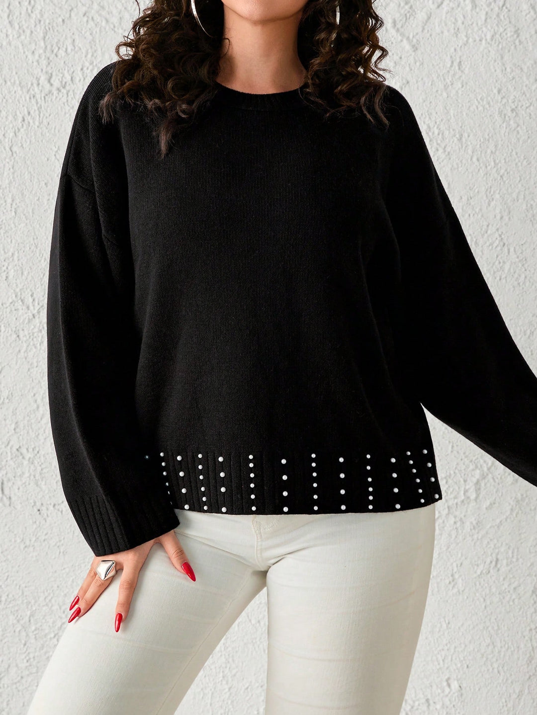 Pulover SHEIN, negru