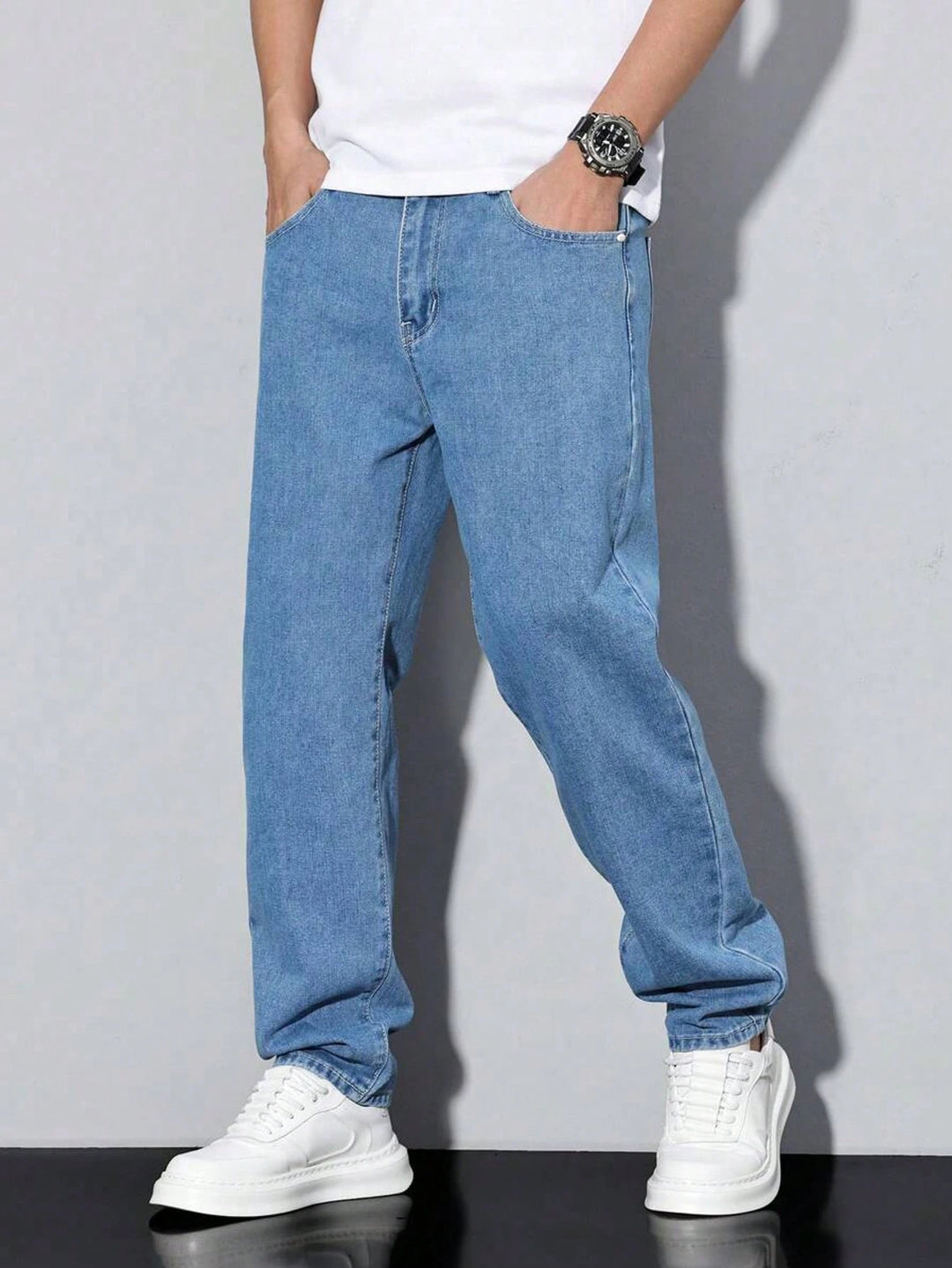 Jeans SHEIN, albastru