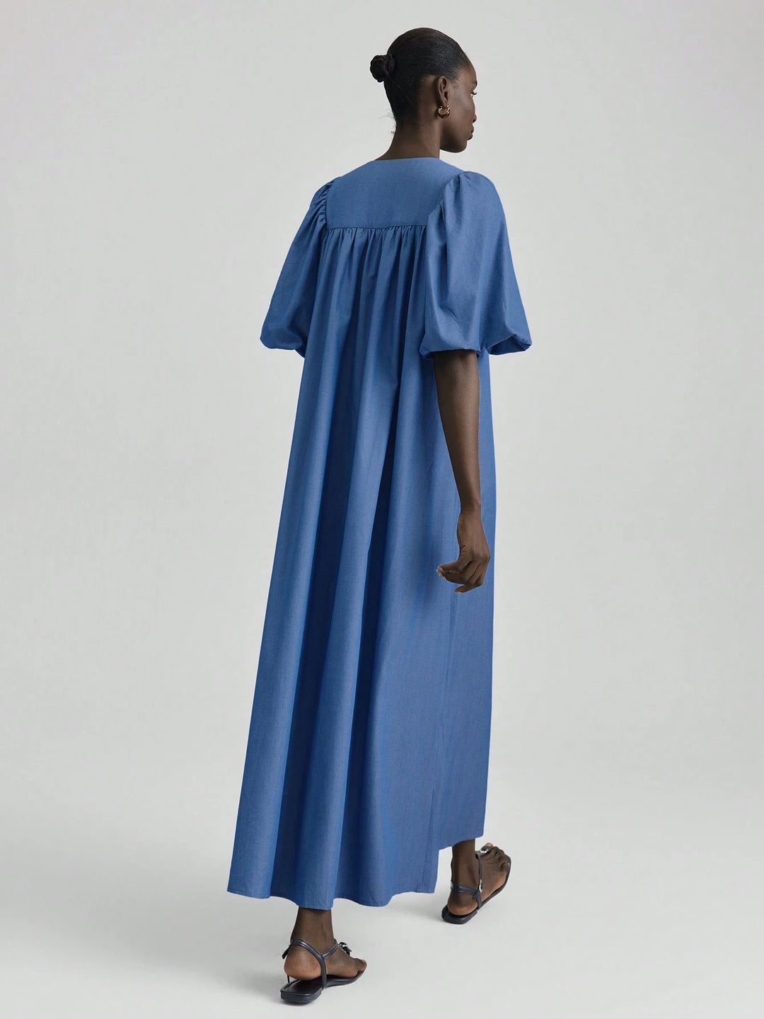 Rochie maxi SHEIN, albastru