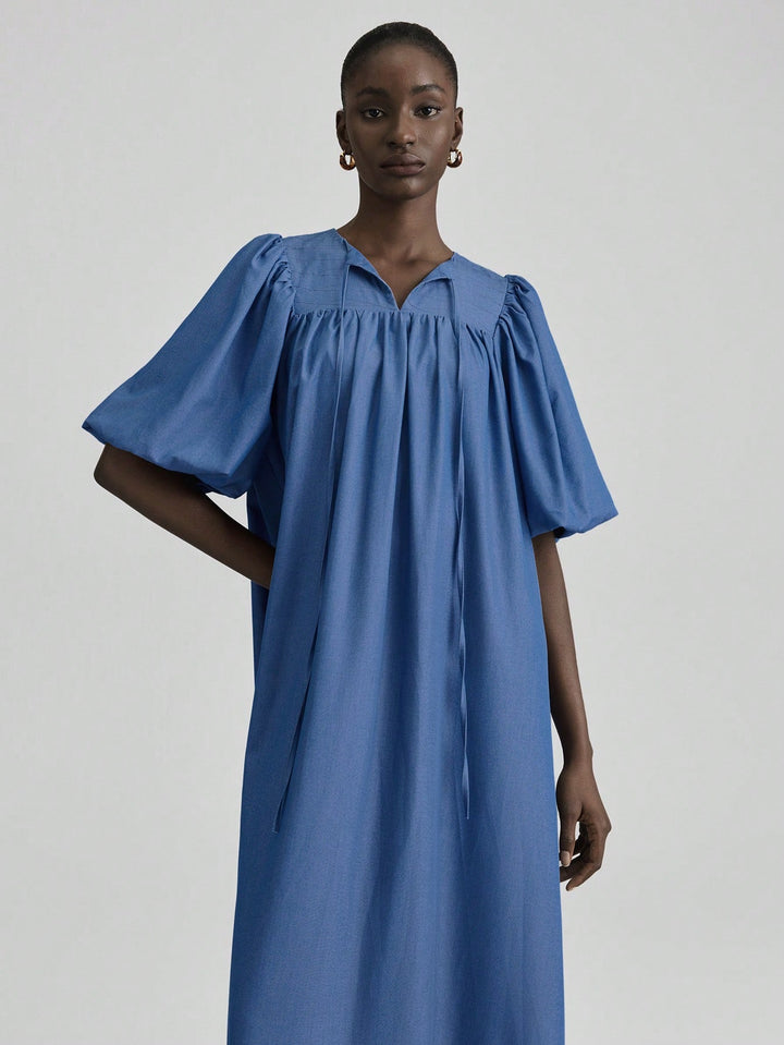 Rochie maxi SHEIN, albastru