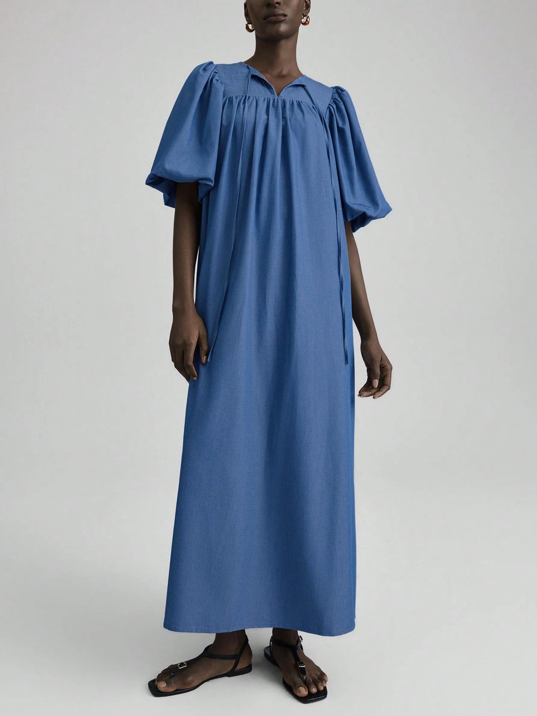 Rochie maxi SHEIN, albastru