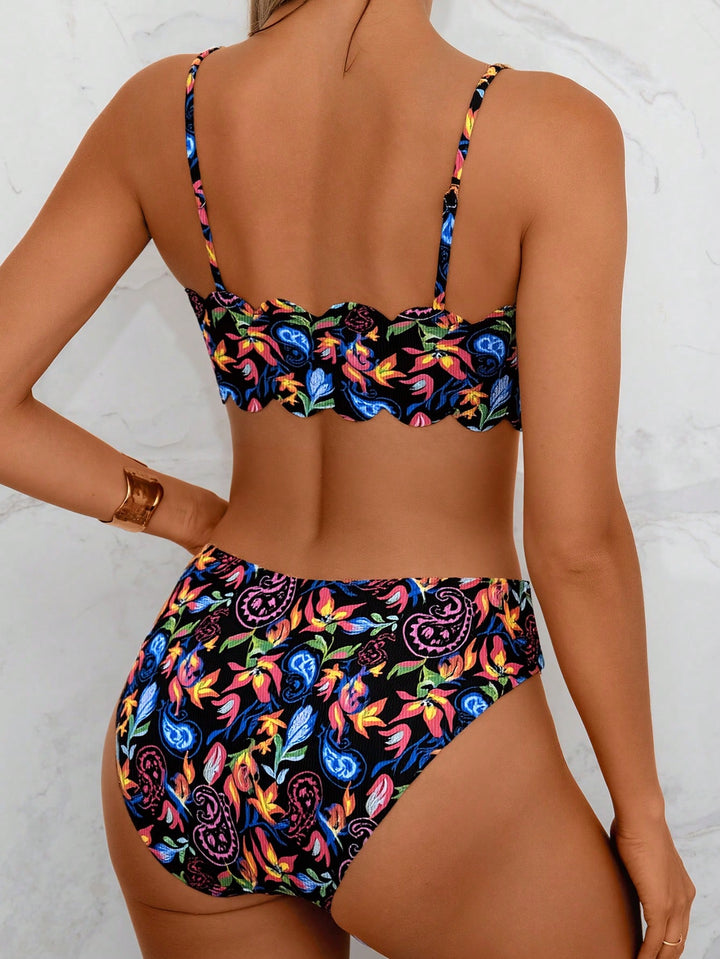 Set bikini SHEIN, negru