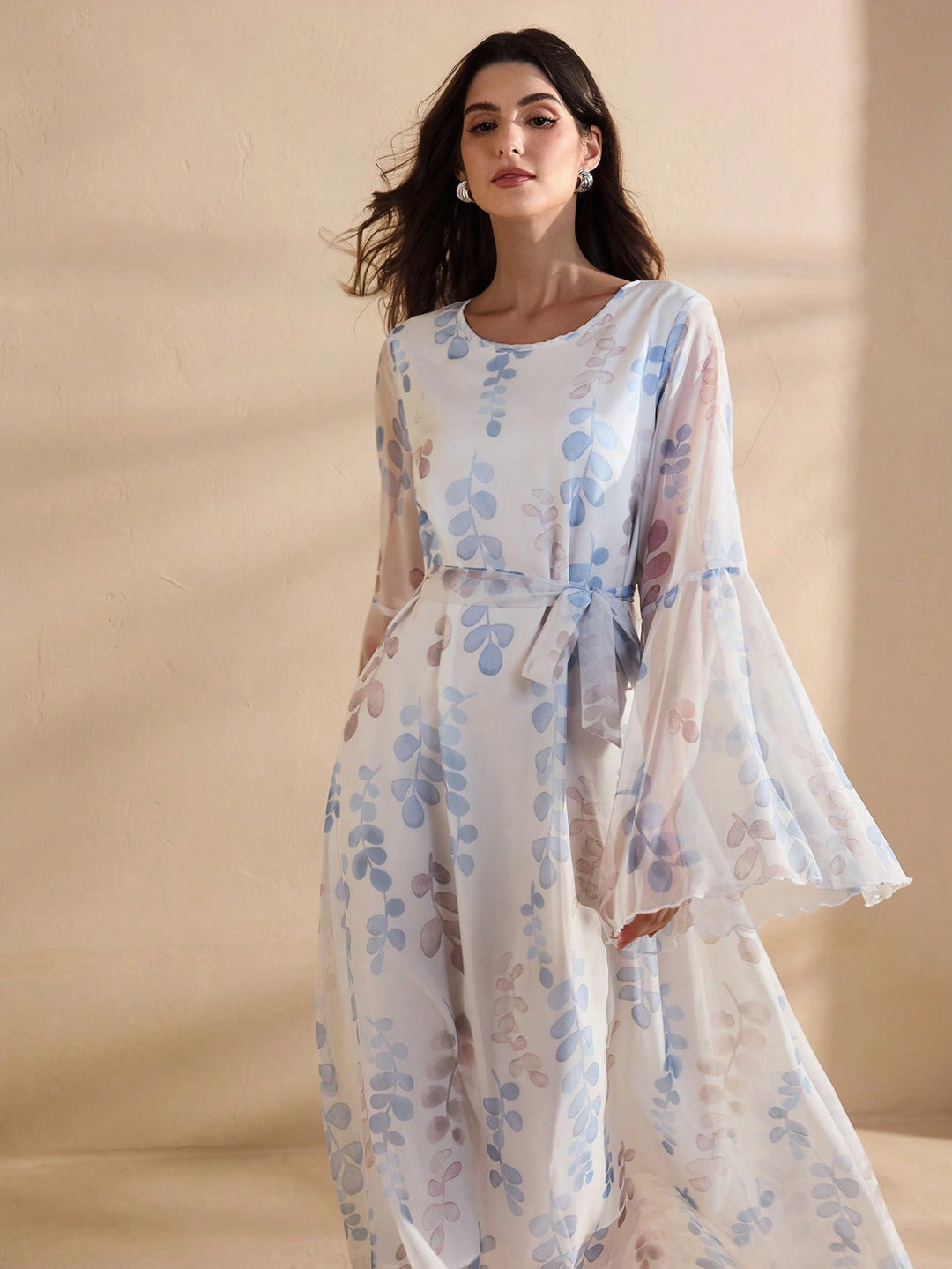 Rochie maxi SHEIN, mix culori
