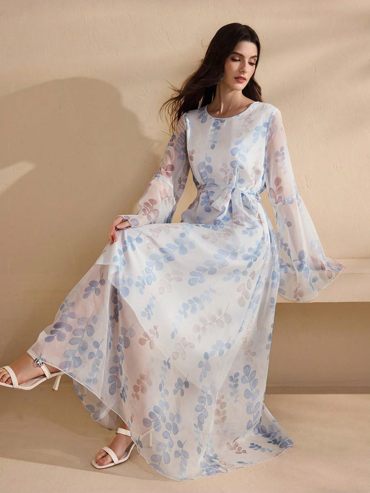 Rochie maxi SHEIN, mix culori