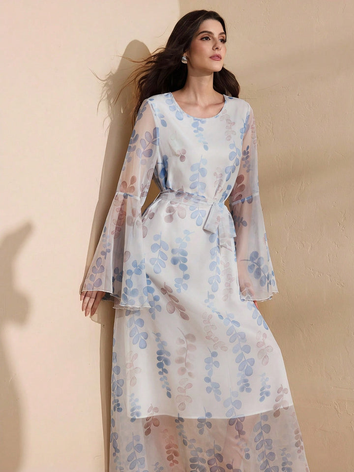Rochie maxi SHEIN, mix culori