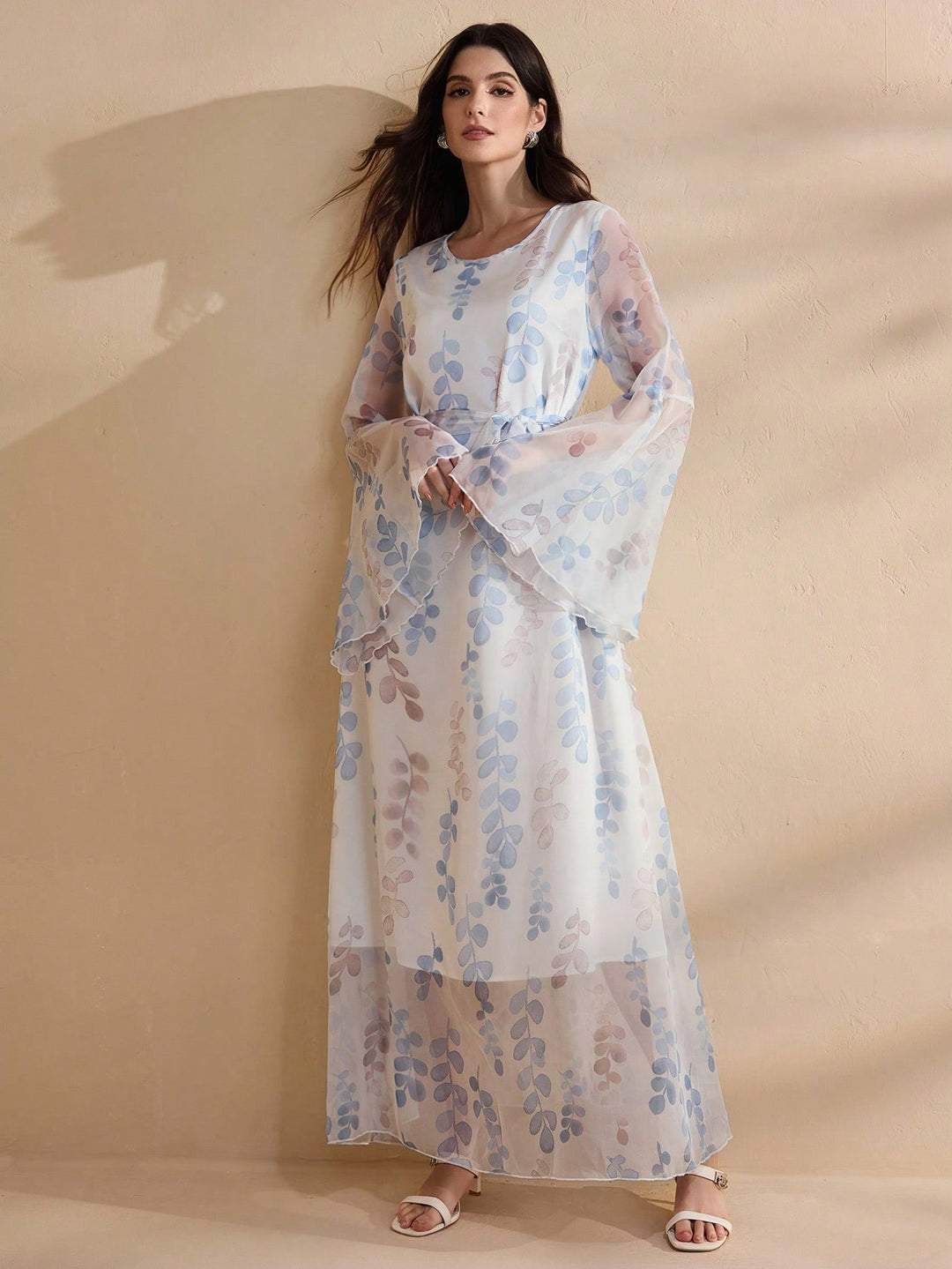 Rochie maxi SHEIN, mix culori