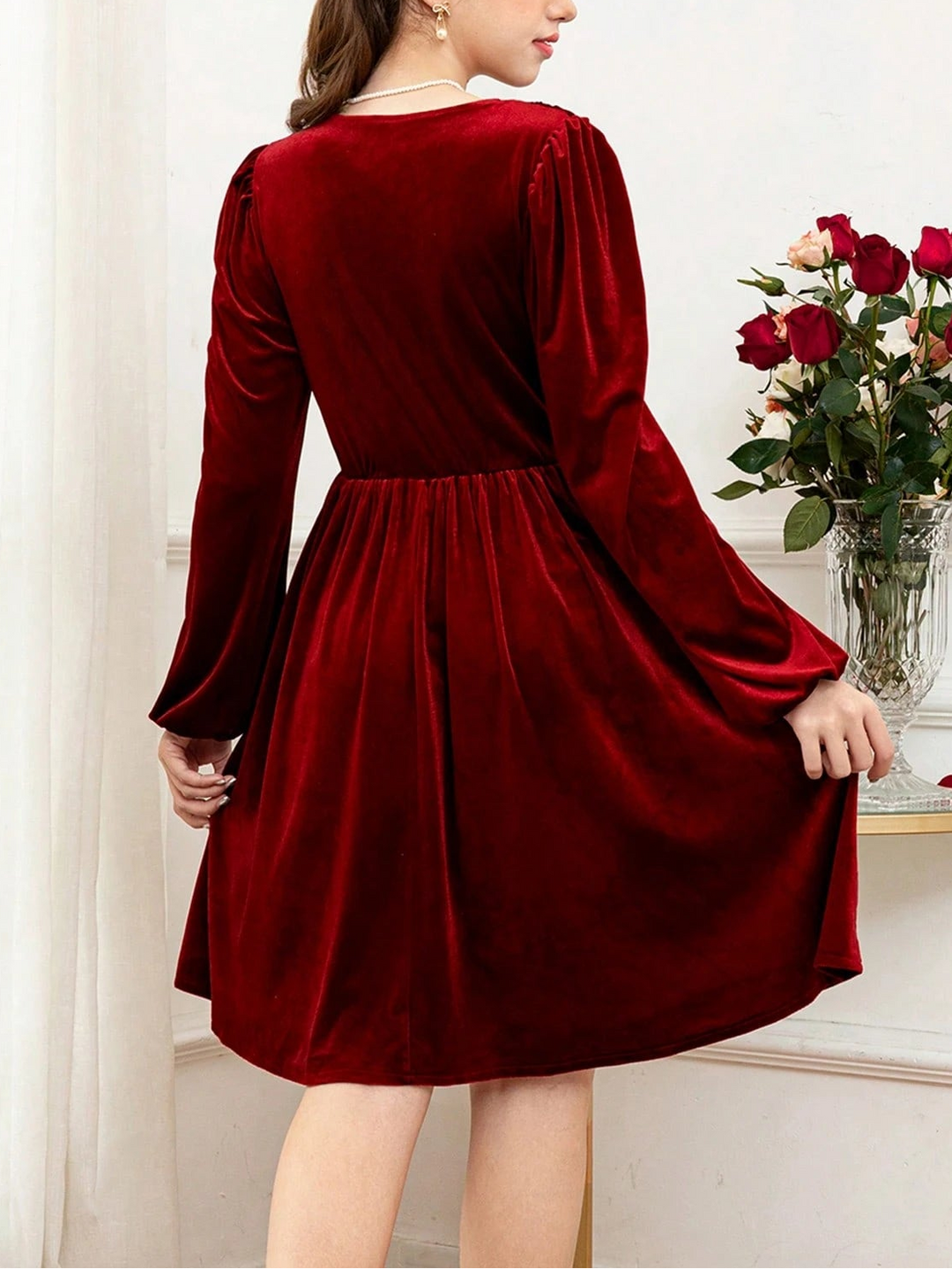 Rochie Shein, vișiniu