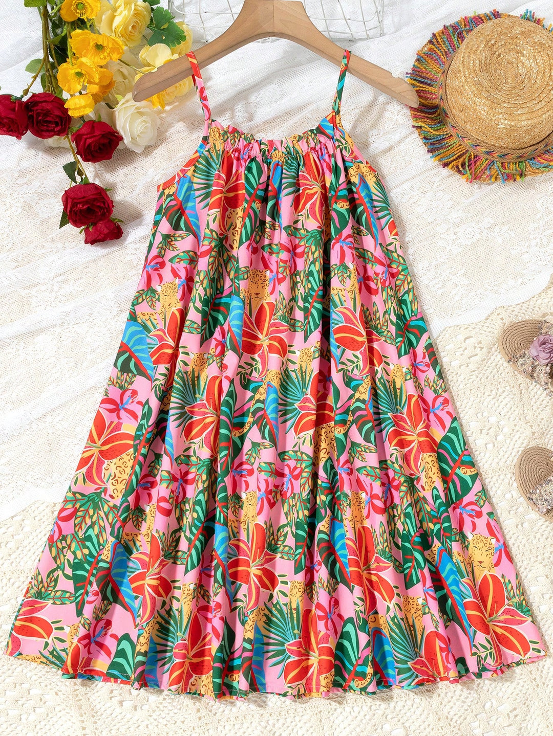 Rochie SHEIN, mix culori