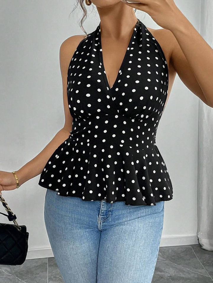 Top SHEIN, negru