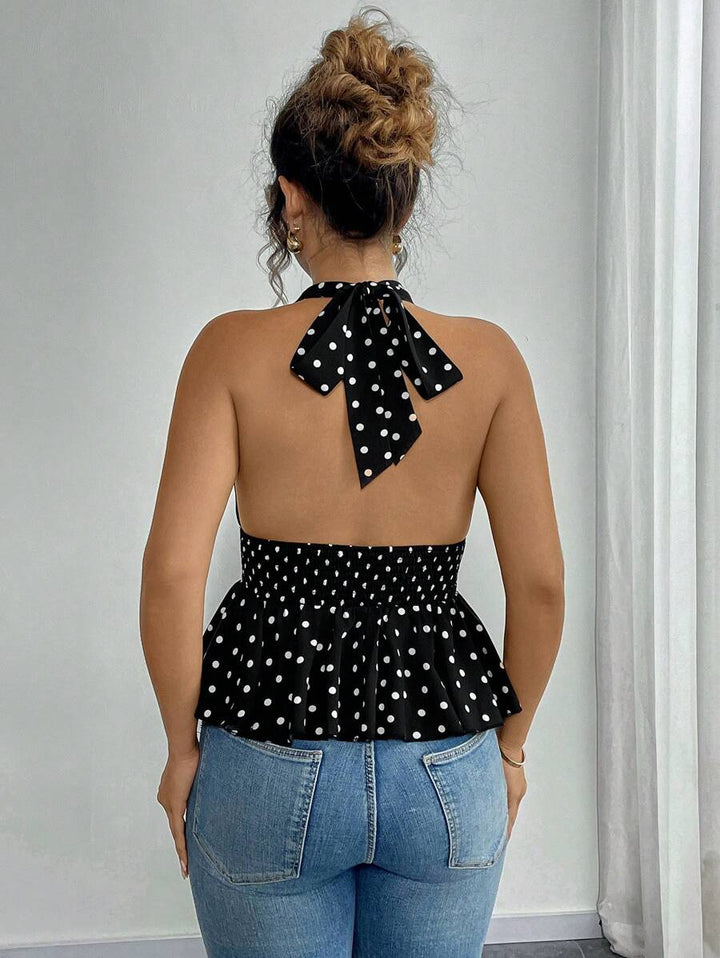 Top SHEIN, negru