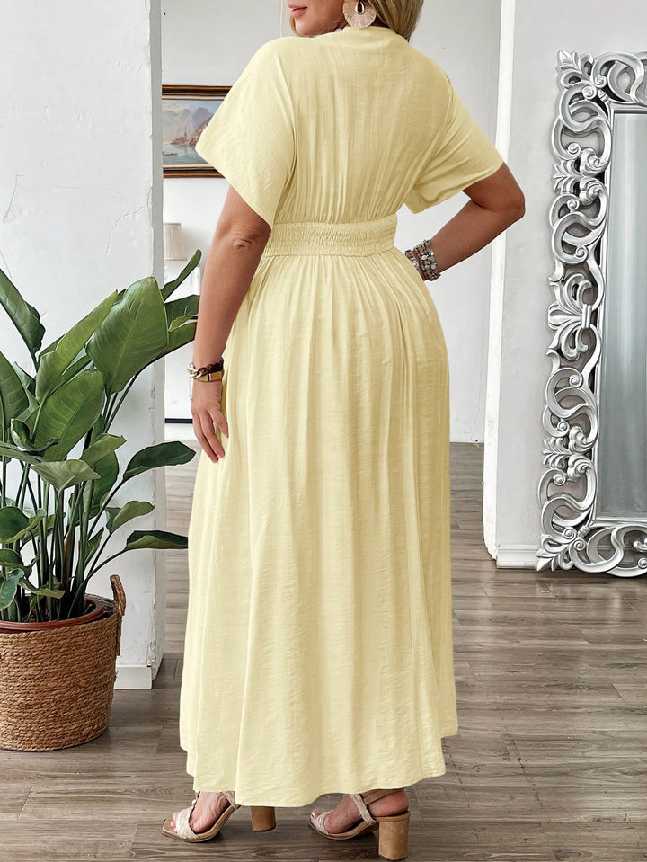 Rochie maxi SHEIN, galben