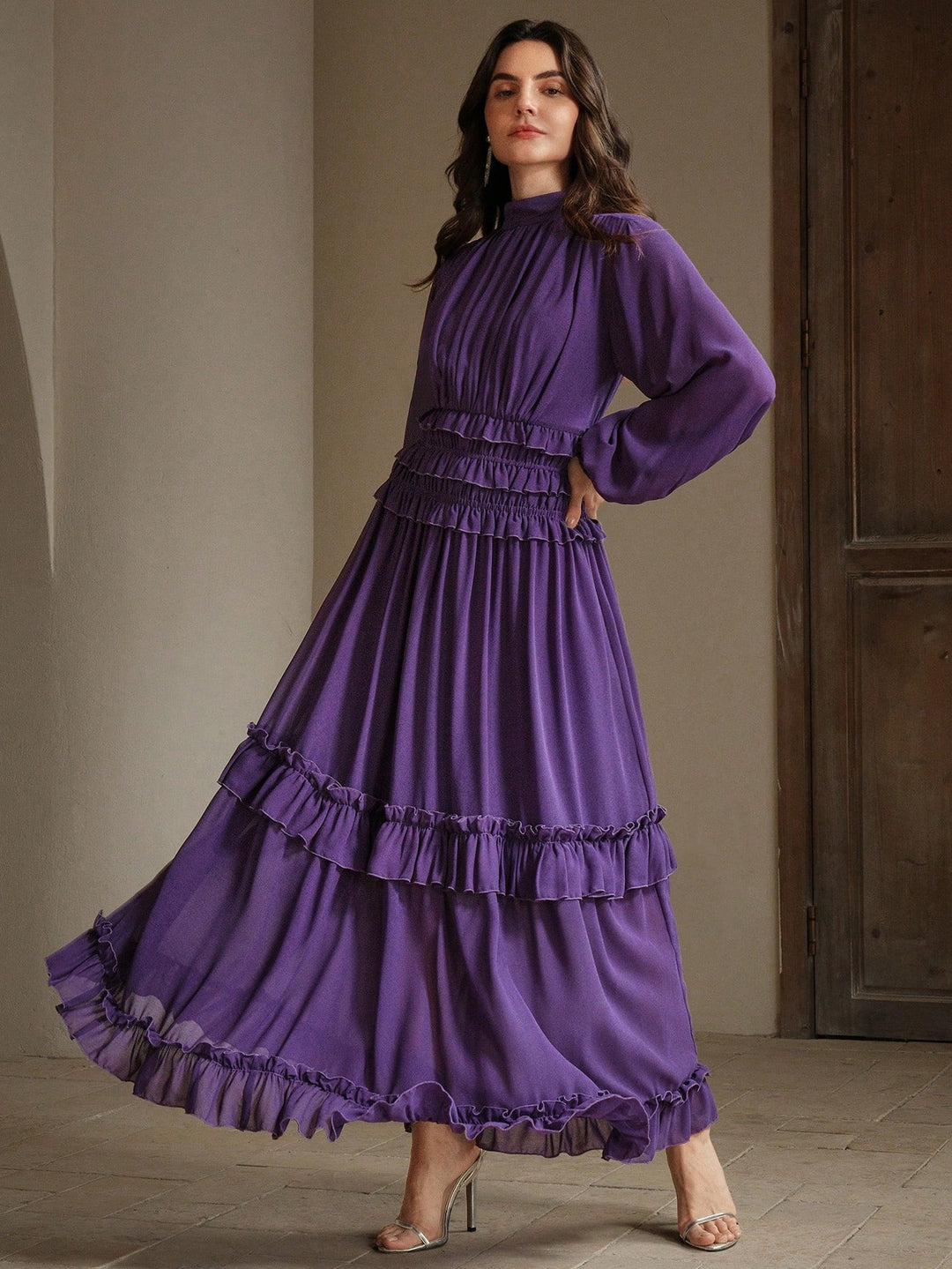 Rochie maxi SHEIN, mov