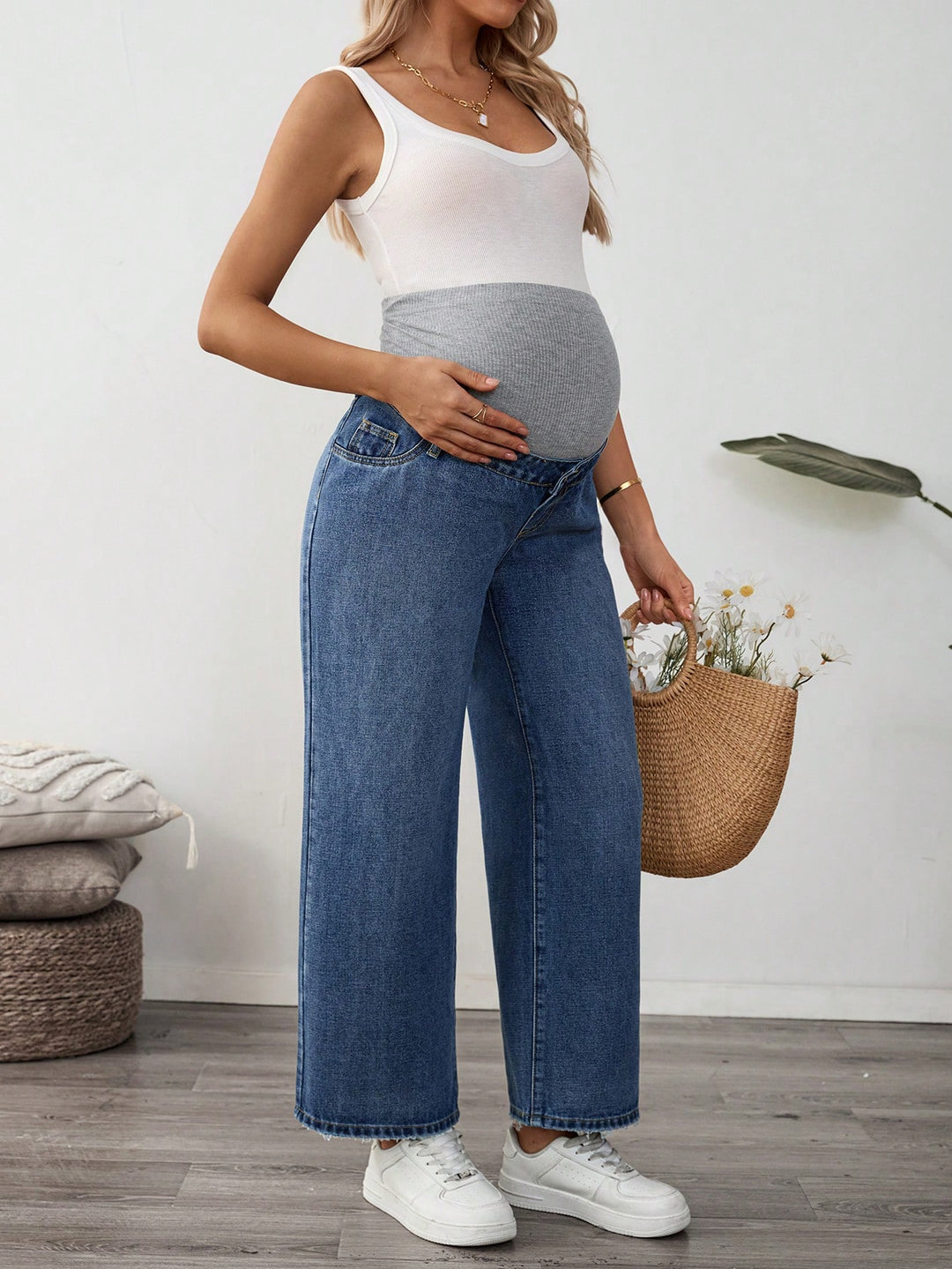 Jeans SHEIN, albastru