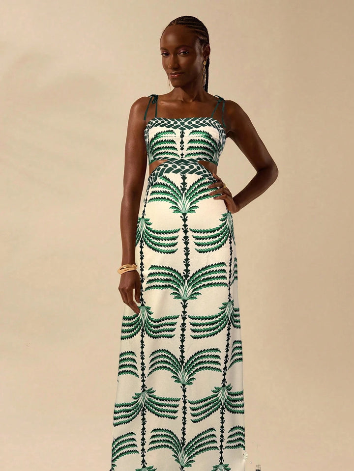 Rochie maxi SHEIN, mix culori