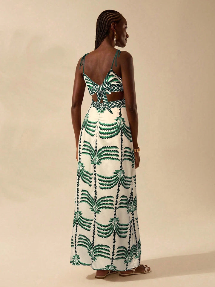 Rochie maxi SHEIN, mix culori