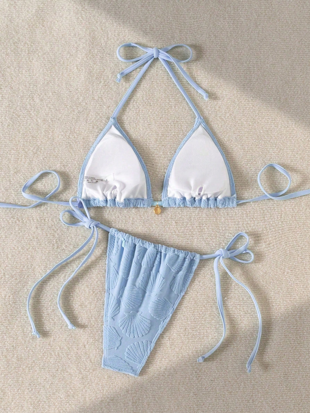 Set bikini SHEIN, albastru