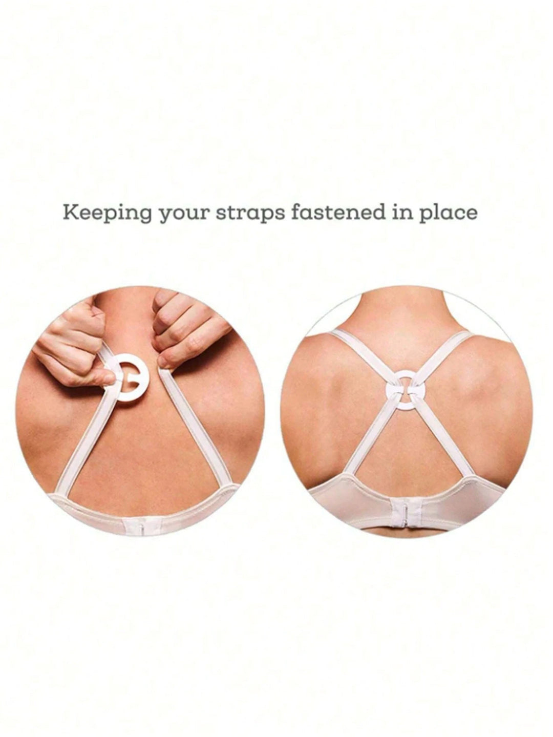 Set cleme pentru bretele de sutien SHEIN, transparent
