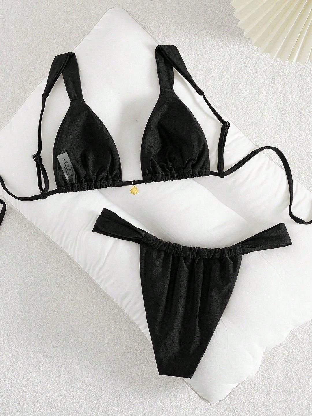 Set bikini SHEIN, negru