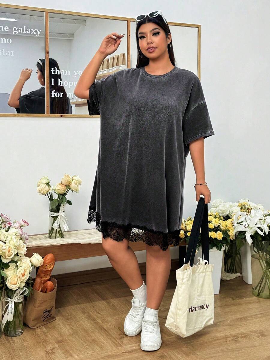 Rochie mini SHEIN, gri