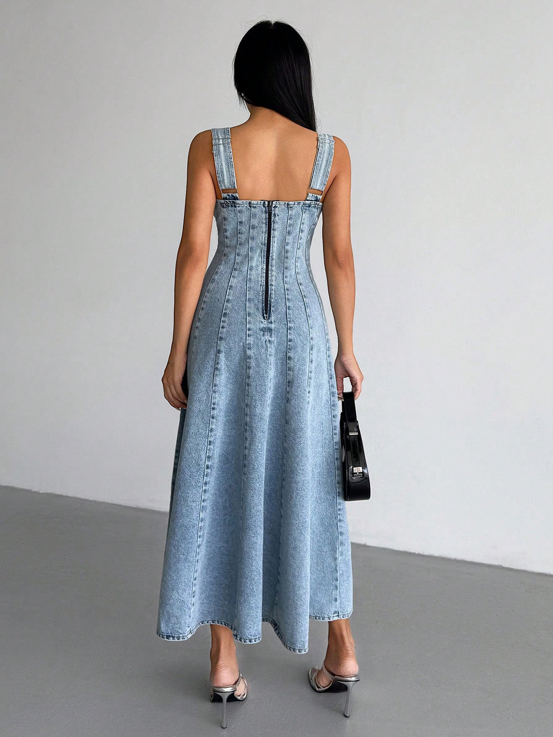 Rochie de blugi SHEIN, albastru