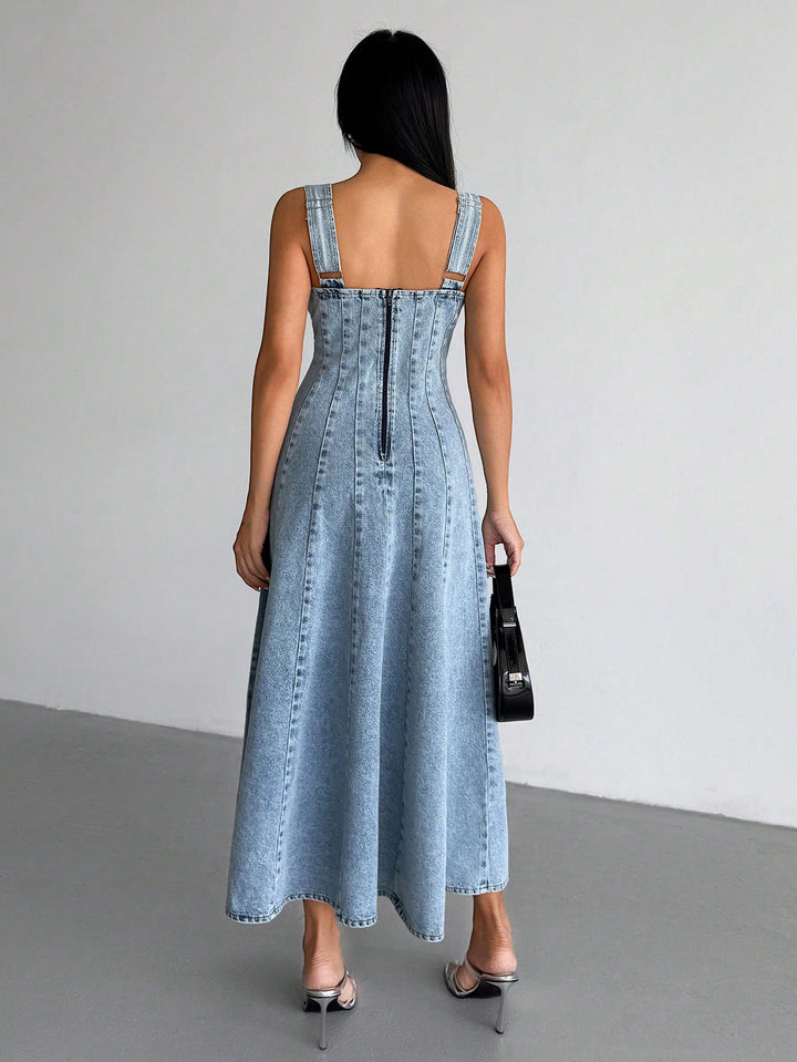 Rochie de blugi SHEIN, albastru