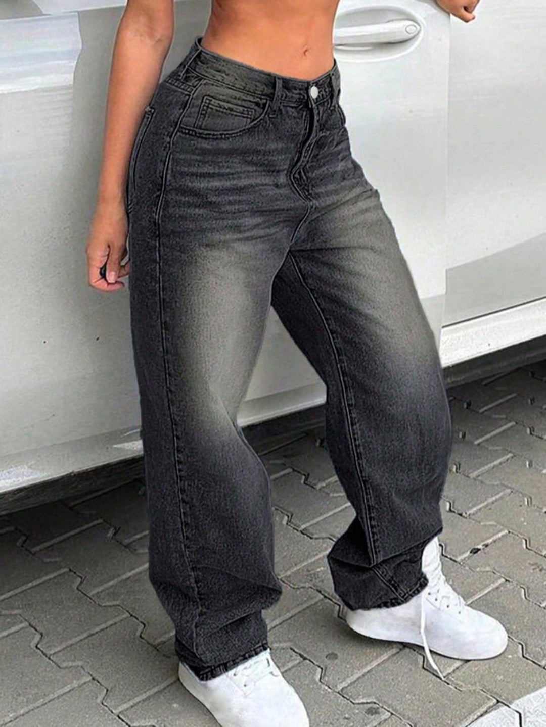 Jeans SHEIN, negru