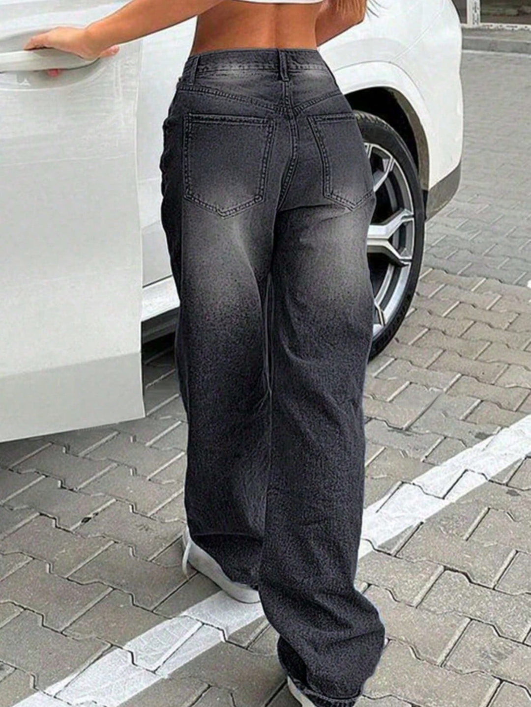 Jeans SHEIN, negru