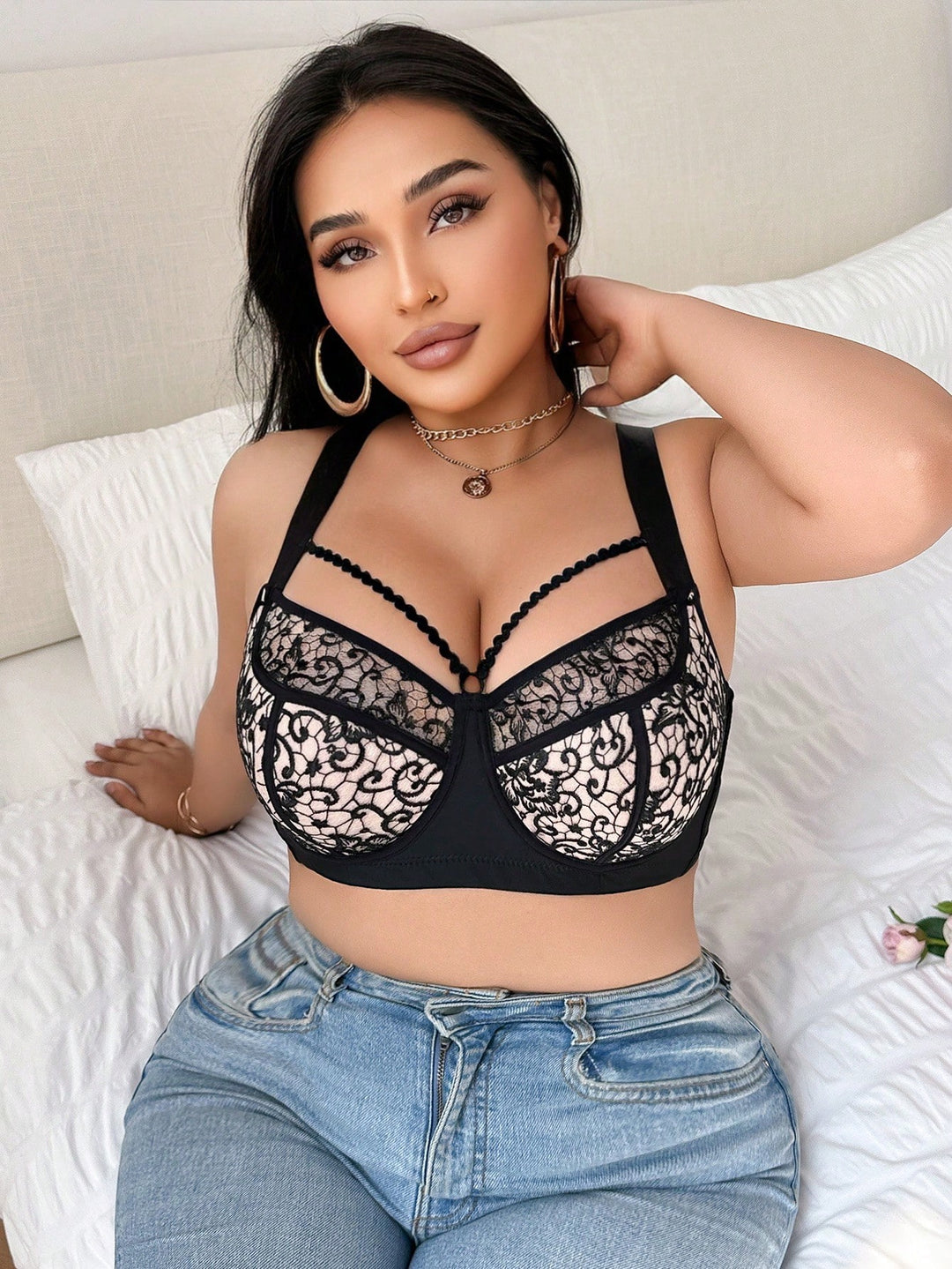 Sutien SHEIN, negru