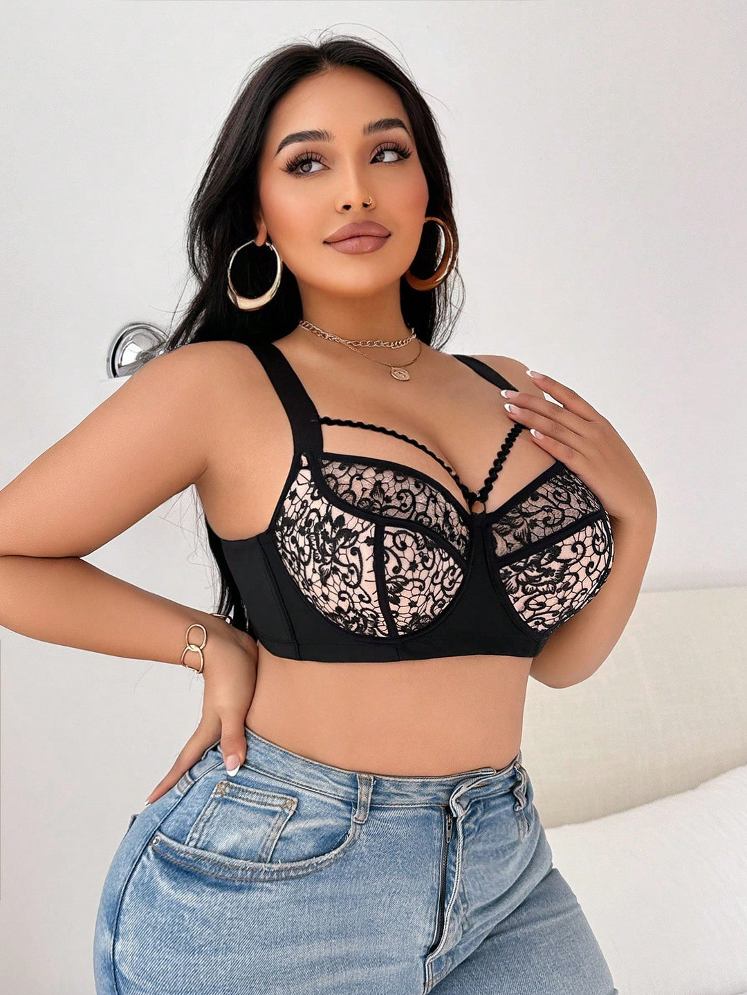 Sutien SHEIN, negru