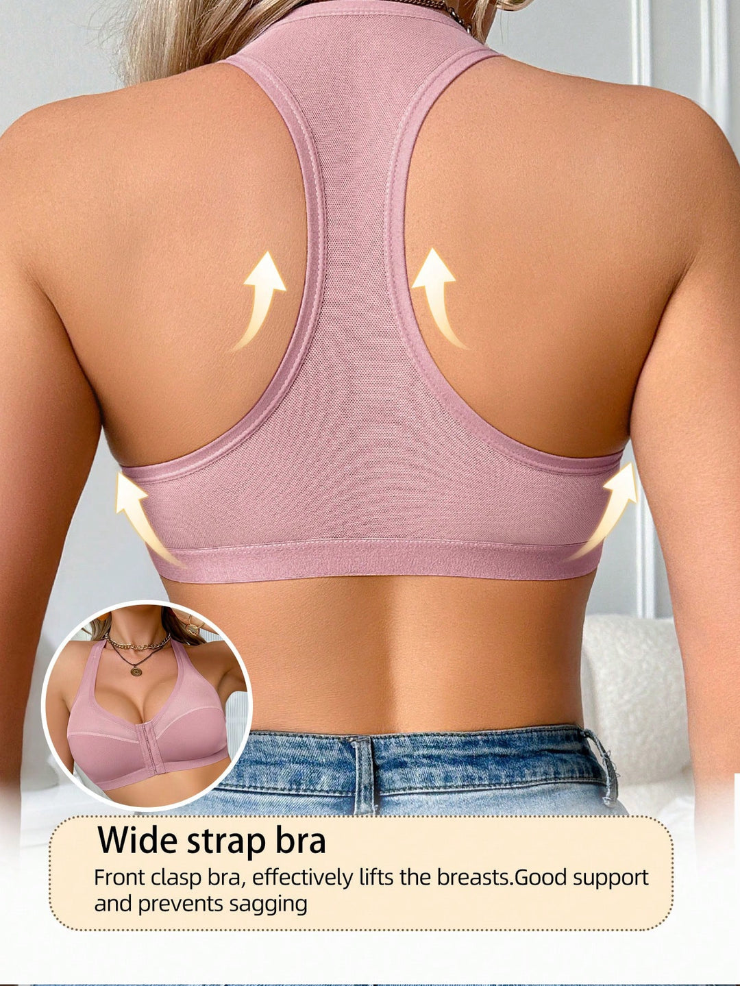 Sutien SHEIN, roz