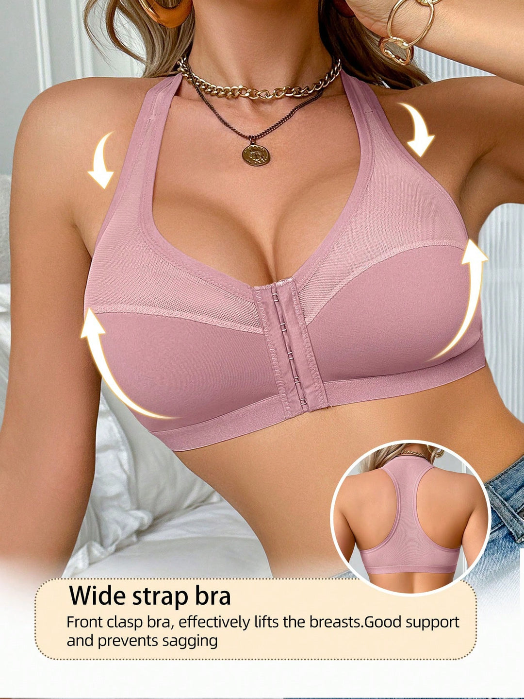 Sutien SHEIN, roz