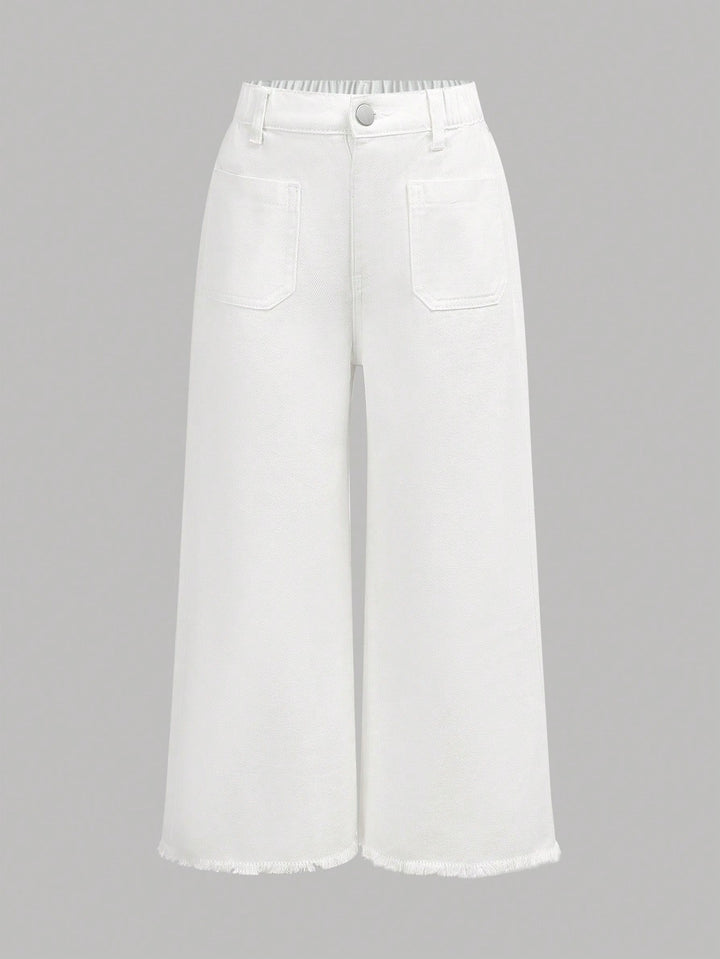Jeans SHEIN, alb