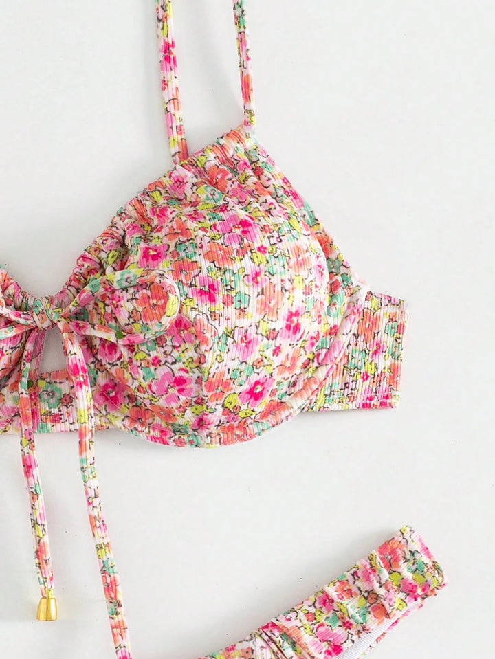 Costum de baie SHEIN, mix culori