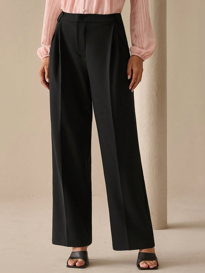 Pantaloni SHEIN, negru
