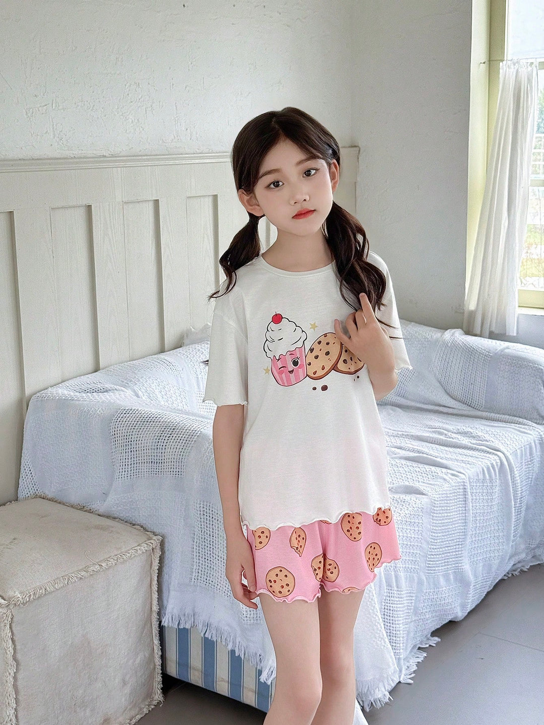 Pijama SHEIN, roz