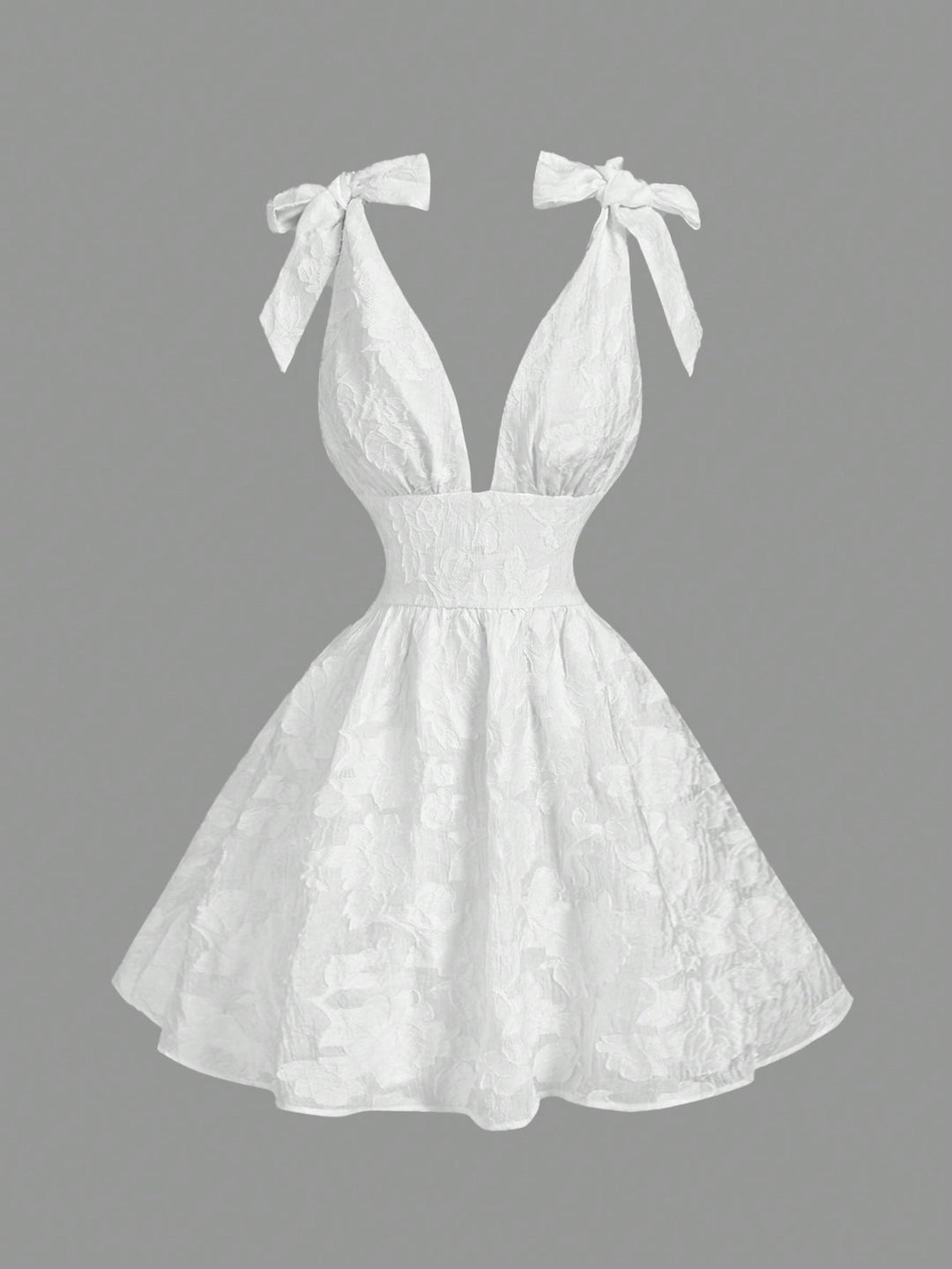 Rochie mini SHEIN, alb