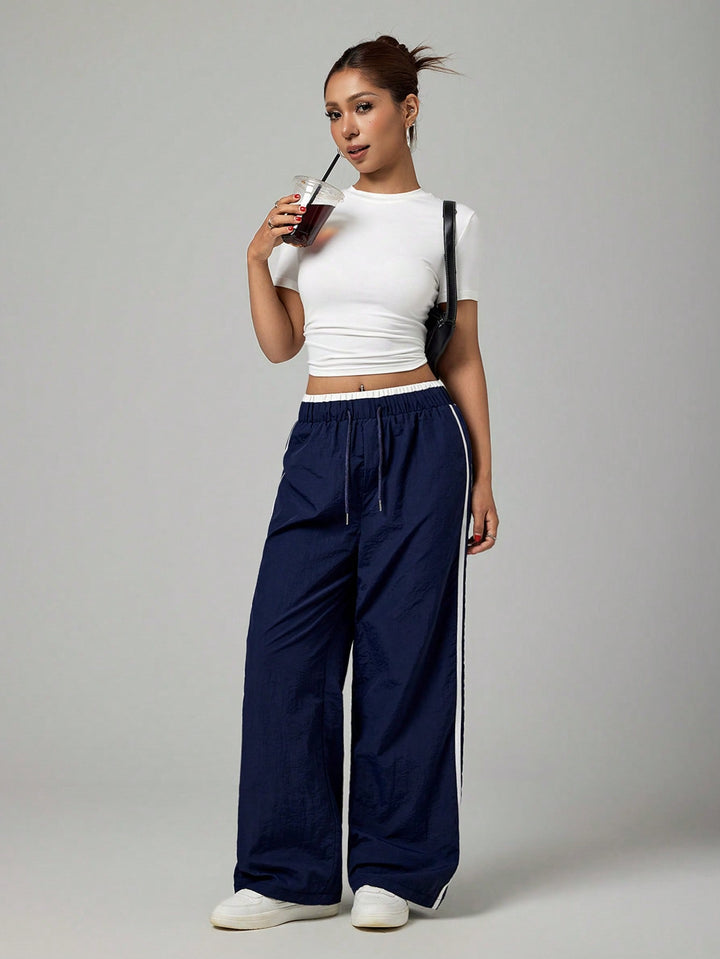 Pantaloni SHEIN, albastru