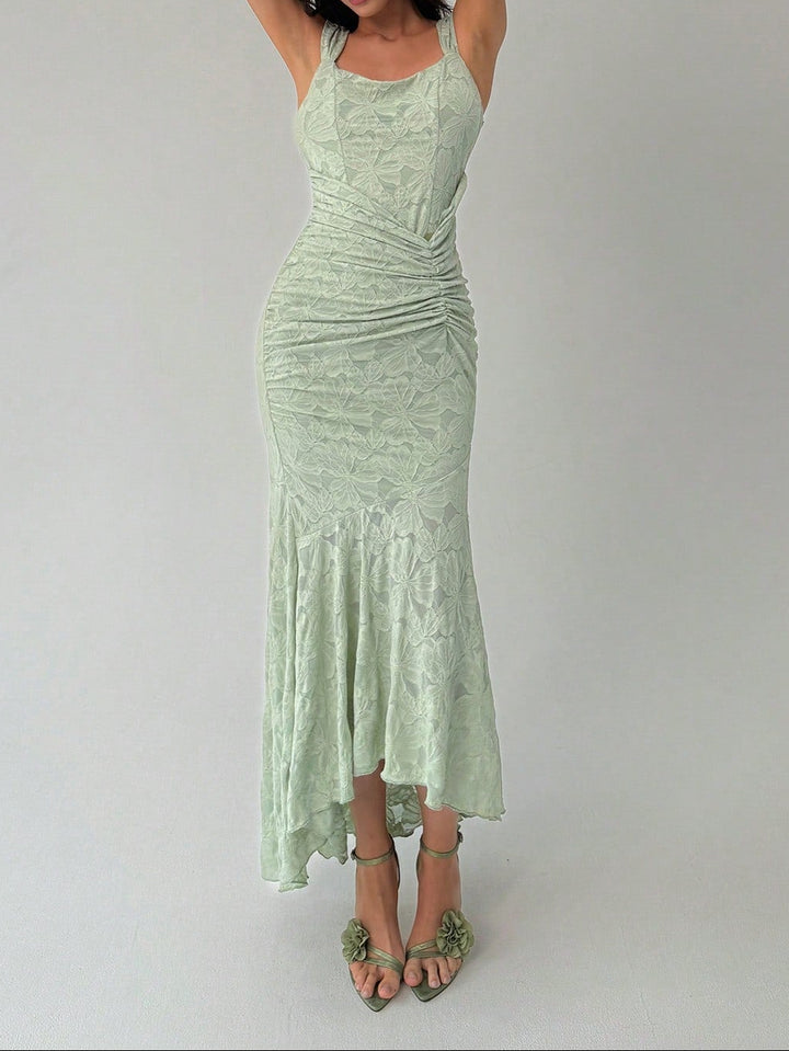 Rochie maxi Shein, verde