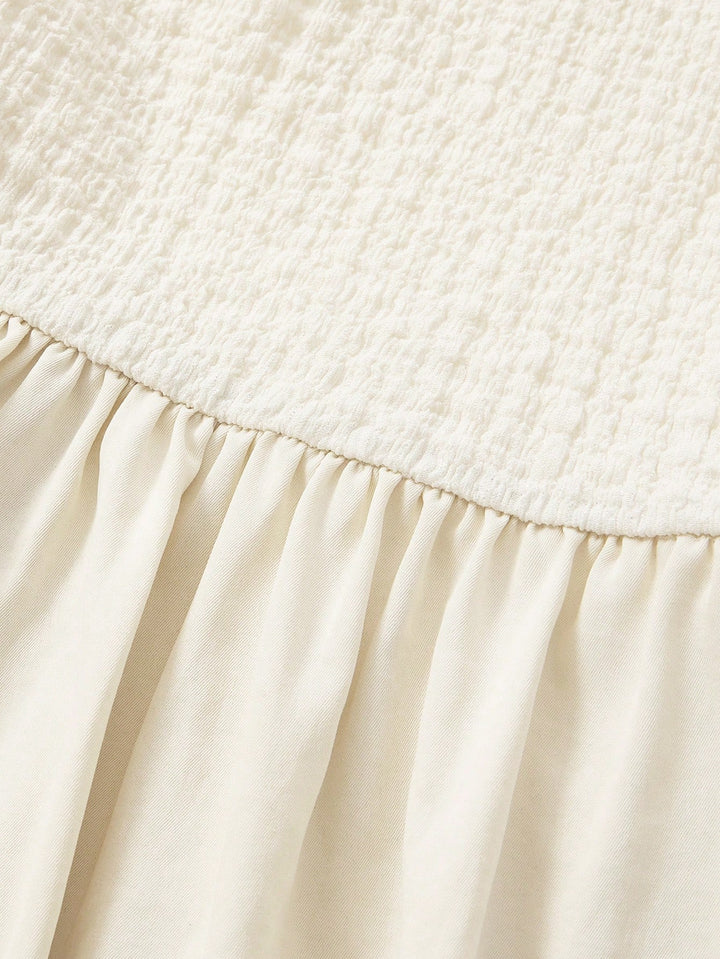 Rochie maxi SHEIN, crem